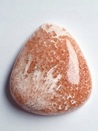 FUSIMA Scolecite ružový kabošon ~3,0x2,6 cm č.10 FUSIMA Scolecite ružový kabošon ~3,0x2,6 cm č.10