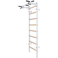 Drevený a kovový gymnastický rebrík s bradlami Drevený a kovový gymnastický rebrík s bradlami