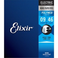 Elixir 12025 9-46 Polyweb elektrické struny