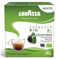 Kapsule Lavazza 16 ks Dolce Gusto Espresso Bio Kapsule Lavazza 16 ks Dolce Gusto Espresso Bio