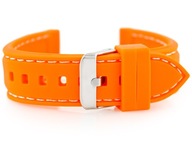 Gumený remienok na hodinky U20 - oranžový 18mm + TELESKOPY Gumený remienok na hodinky U20 - oranžový 18mm + TELESKOPY