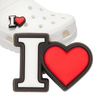 CROCS JIBBITZ KOLÍK DO OBUV ŠPÍNKY VYKLÁMA SRDCE A LÁSKA DEKORÁCIA CROCS JIBBITZ KOLÍK DO OBUV ŠPÍNKY VYKLÁMA SRDCE A LÁSKA DEKORÁCIA