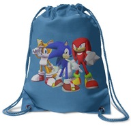 Sonic Bag Cool Designs Batoh Topánky PE oblečenie MODRÁ Sonic Bag Cool Designs Batoh Topánky PE oblečenie MODRÁ
