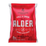 Grilovacie pelety Power-Flame Alder 9kg