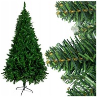 Umelý vianočný stromček Premium jedľa hustý vianočný stojan krásny zelený 220 cm
