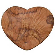 DOSKA srdce na krájanie a servírovanie z olivového dreva Eco 22 cm DOSKA srdce na krájanie a servírovanie z olivového dreva Eco 22 cm