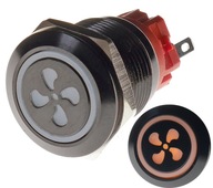 TLAČIDLO PROTI VANDALU 19mm VENTILÁTOR 12V 3A P TLAČIDLO PROTI VANDALU 19mm VENTILÁTOR 12V 3A P