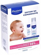 Súprava čiapky do kolísky Mustela a penový šampón Súprava čiapky do kolísky Mustela a penový šampón