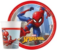 NARODENINOVÁ SADA, HRNČEKY, TANIERE, SPIDER MAN, 16 ks NARODENINOVÁ SADA, HRNČEKY, TANIERE, SPIDER MAN, 16 ks