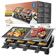 ELEKTRICKÝ GRIL 10v1 KAMEŇOVÝ 8 PANVOVÝ RACLETTE ELEKTRICKÝ GRIL 10v1 KAMEŇOVÝ 8 PANVOVÝ RACLETTE