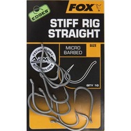 FOX Edges Stiff Rig Straight Hooks veľ. 4 FOX Edges Stiff Rig Straight Hooks veľ. 4