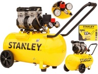 STANLEY BEZOLEJOVÝ KOMPRESOR 50L 59dB TIŠENÝ STANLEY BEZOLEJOVÝ KOMPRESOR 50L 59dB TIŠENÝ