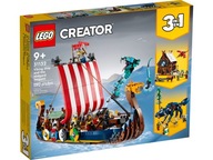 LEGO 31132 Vikingská loď a had Midgard LEGO 31132 Vikingská loď a had Midgard