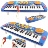 Organ s mikrofónom 37 kláves - Set pre malých umelcov