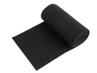 Flexibilný sťahovač pre 11,5 cm mikinu bunda na meter čierny Flexibilný sťahovač pre 11,5 cm mikinu bunda na meter čierny