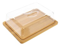 Bambusová servírovacia doska s pokrievkou 24 cm 5751 Bambusová servírovacia doska s pokrievkou 24 cm 5751
