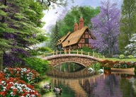 Puzzle Castorland 1000 ks Dom pri rieke Puzzle Castorland 1000 ks Dom pri rieke