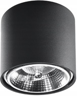 TIUBE čierne stropné svietidlo pre LED GU10 SL.0697 SOLLUX