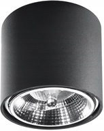 TIUBE čierne stropné svietidlo pre LED GU10 SL.0697 SOLLUX