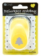 Ozdobný dierovač DP-Craft 2,5 cm JEDĽA Ozdobný dierovač DP-Craft 2,5 cm JEDĽA