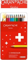 Ceruzky CARAN DACHE Swisscolor 12 farieb