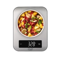 ELEKTRONICKÁ INOX KUCHYŇSKÁ VÁHA ADLER AD3174 10KG ELEKTRONICKÁ INOX KUCHYŇSKÁ VÁHA ADLER AD3174 10KG