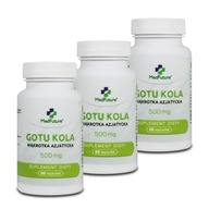 Gotu Kola štandardizovaný extrakt 500 mg 180 kapsúl