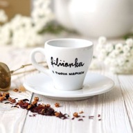 Espresso pohár s vaším nápisom, personalizáciou Espresso pohár s vaším nápisom, personalizáciou