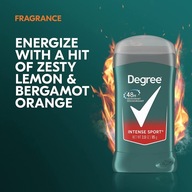 DEGREE INTENSE SPORT DEODORANT Stick 85g USA DEGREE INTENSE SPORT DEODORANT Stick 85g USA