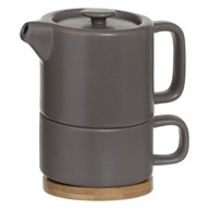 TAUPE džbán so šálkou 400 ml Kanvica Čajník TAUPE džbán so šálkou 400 ml Kanvica Čajník