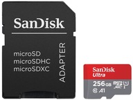 SANDISK ULTRA micro SD pamäťová karta 256GB 150MB/s