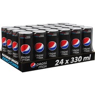 24 x Pepsi sýtený nápoj 330 ml 24 x Pepsi sýtený nápoj 330 ml