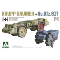 Krupp Raumer plus Vs.Kfz.617 1:72 Takom 5007 Krupp Raumer plus Vs.Kfz.617 1:72 Takom 5007