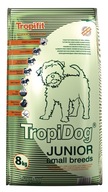 TROPIDOG Superprémiové krmivo pre šteňatá a malé psy s jahňacinou 8kg TROPIDOG Superprémiové krmivo pre šteňatá a malé psy s jahňacinou 8kg