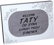 VYŠÍVACÍ UTERÁK KU Dňu otcov 70x140 AKO DARČEK VYŠÍVACÍ UTERÁK KU Dňu otcov 70x140 AKO DARČEK