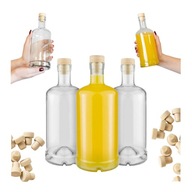 20X SKLENENÁ FĽAŠA TADEK 500 ml SKLENÉ FĽAŠE NA SVADOBNÉ BIMBER LIKÉRY 20X SKLENENÁ FĽAŠA TADEK 500 ml SKLENÉ FĽAŠE NA SVADOBNÉ BIMBER LIKÉRY