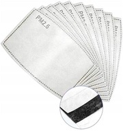 50x FILTER pre VEĽKÉ MASKY HEPA PM2.5 FFP2 N95 50x FILTER pre VEĽKÉ MASKY HEPA PM2.5 FFP2 N95