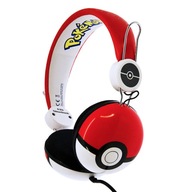 OTL Pokemon Pokeball káblové slúchadlá pre deti (červené) OTL Pokemon Pokeball káblové slúchadlá pre deti (červené)