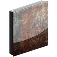 Magnetická sklenená kľúčenka RUST 30x30cm Magnetická sklenená kľúčenka RUST 30x30cm