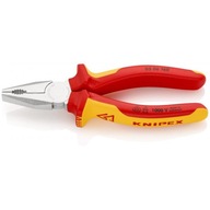 KOMBINOVANÉ KLIEŠTE KNIPEX IZOLOVANÉ 160MM KOMBINOVANÉ KLIEŠTE KNIPEX IZOLOVANÉ 160MM