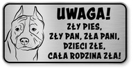 Znak pozornosti psa Amstaff Znak pozornosti psa Amstaff