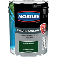 Nobiles Chlorokaruczuk email na kov a betón Moss Green Ral 6005 5l Nobiles Chlorokaruczuk email na kov a betón Moss Green Ral 6005 5l