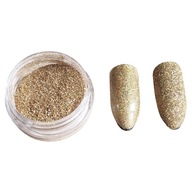 Champagne holo frost glitrový prášok na nechty Champagne holo frost glitrový prášok na nechty
