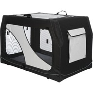 TRIXIE Vario transportný box 50 L: 99 × 65 × 71/61 cm nylon čierno-sivý TRIXIE Vario transportný box 50 L: 99 × 65 × 71/61 cm nylon čierno-sivý