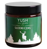 FUJ SWEET TIME VIANOČNÁ SÓJOVÁ SVIEČKA 120ML BOBUĽKY MLETÉHO VÍNA FUJ SWEET TIME VIANOČNÁ SÓJOVÁ SVIEČKA 120ML BOBUĽKY MLETÉHO VÍNA