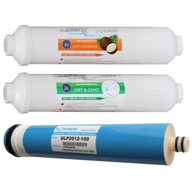 Filtračné vložky RO osmózna membrána 100G KIT Filtračné vložky RO osmózna membrána 100G KIT