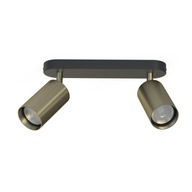 Stropné pásové nástenné svietidlo EYE SPOT BRASS II, mosadz, šírka 25cm Stropné pásové nástenné svietidlo EYE SPOT BRASS II, mosadz, šírka 25cm