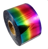 Fólia na prenášanie nechtov ROLLE 120m RAINBOW Fólia na prenášanie nechtov ROLLE 120m RAINBOW