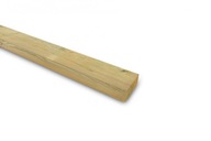 Hranaté drevo, hobľovaný trám zobr. 100 x 7 x 4,5 cm