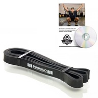 ODPOROVÝ PÁSMO NA CVIČENIE, ČIERNA, VYSTUŽENÁ DBX BUSHIDO 12-30 KG ODPOROVÝ PÁSMO NA CVIČENIE, ČIERNA, VYSTUŽENÁ DBX BUSHIDO 12-30 KG
